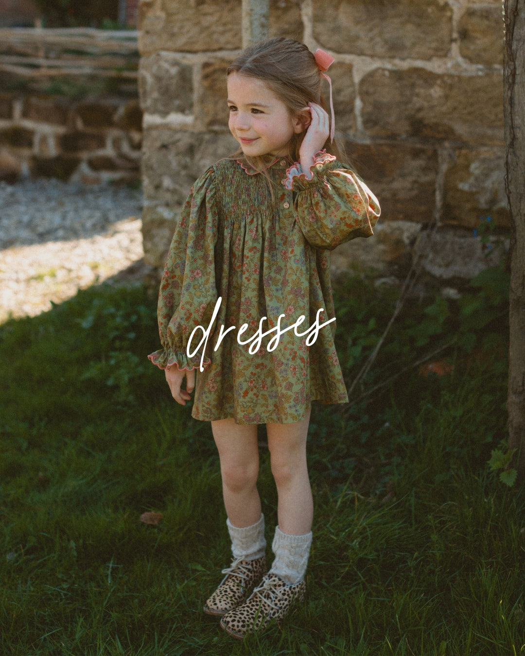 Children's clothing brand - Liberty print and linen. Girls 6m