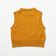 leap frog knitted vest