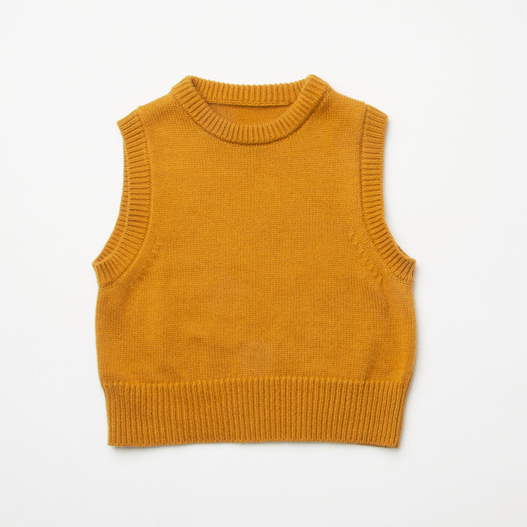 leap frog knitted vest