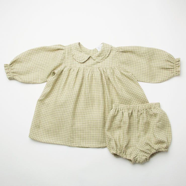 marbles dress & skipping bloomer set