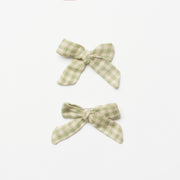 little hair bow clip set