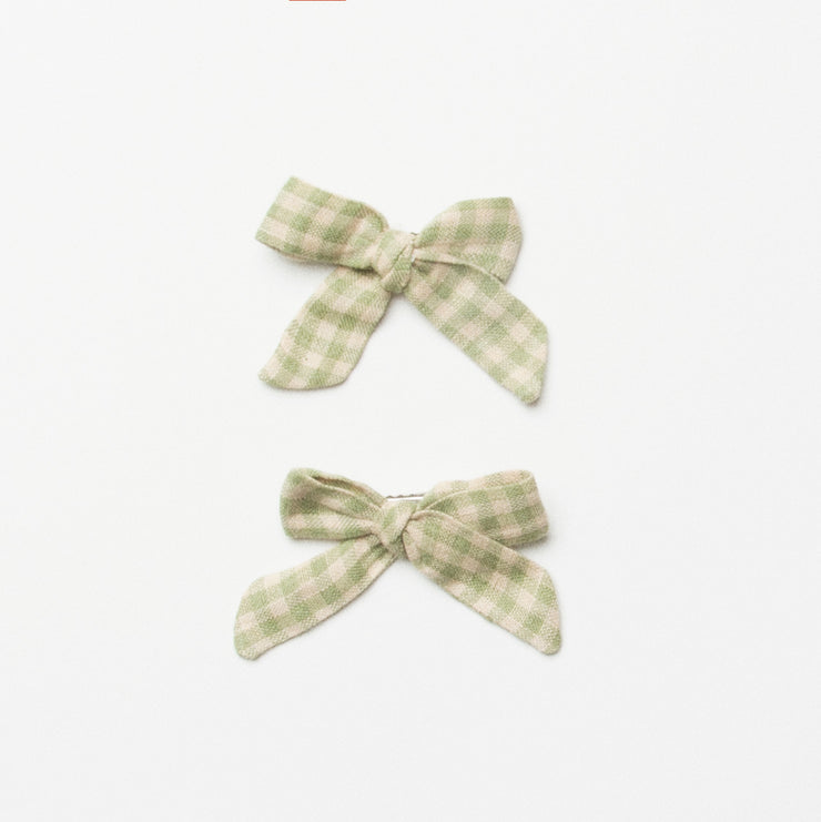 little hair bow clip set