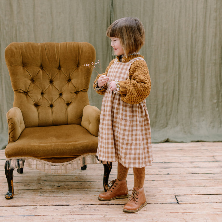 conkers pinafore