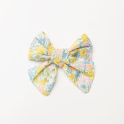 large hair bow clip