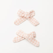 little hair bow clip set