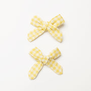 little hair bow clip set